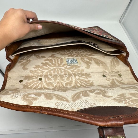 Elliva Boston Laptop Travel Bag Leather trim - Picture 16 of 16